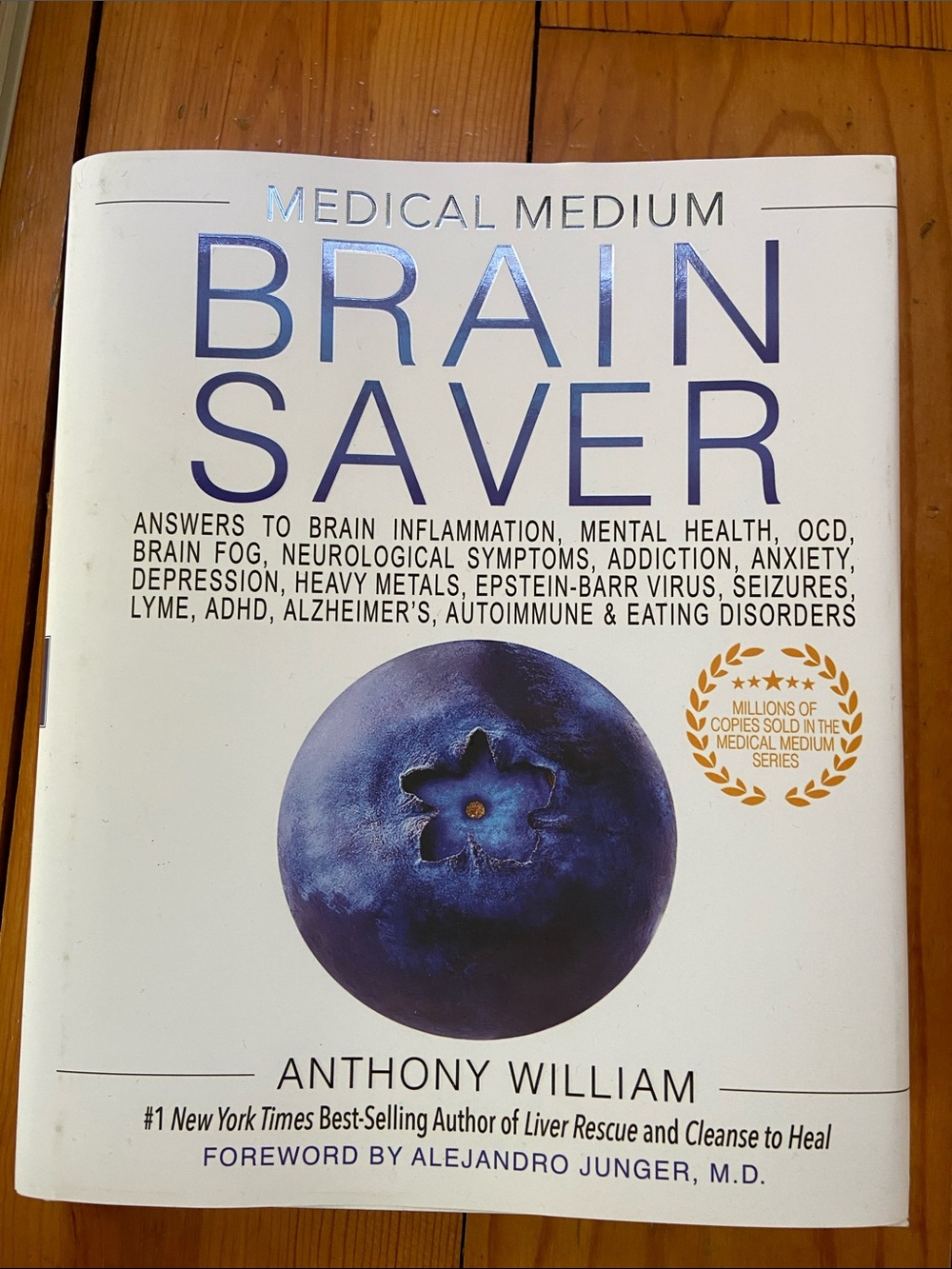 Medical Medium Brain Saver by Anthony William - Book, Like NEW
